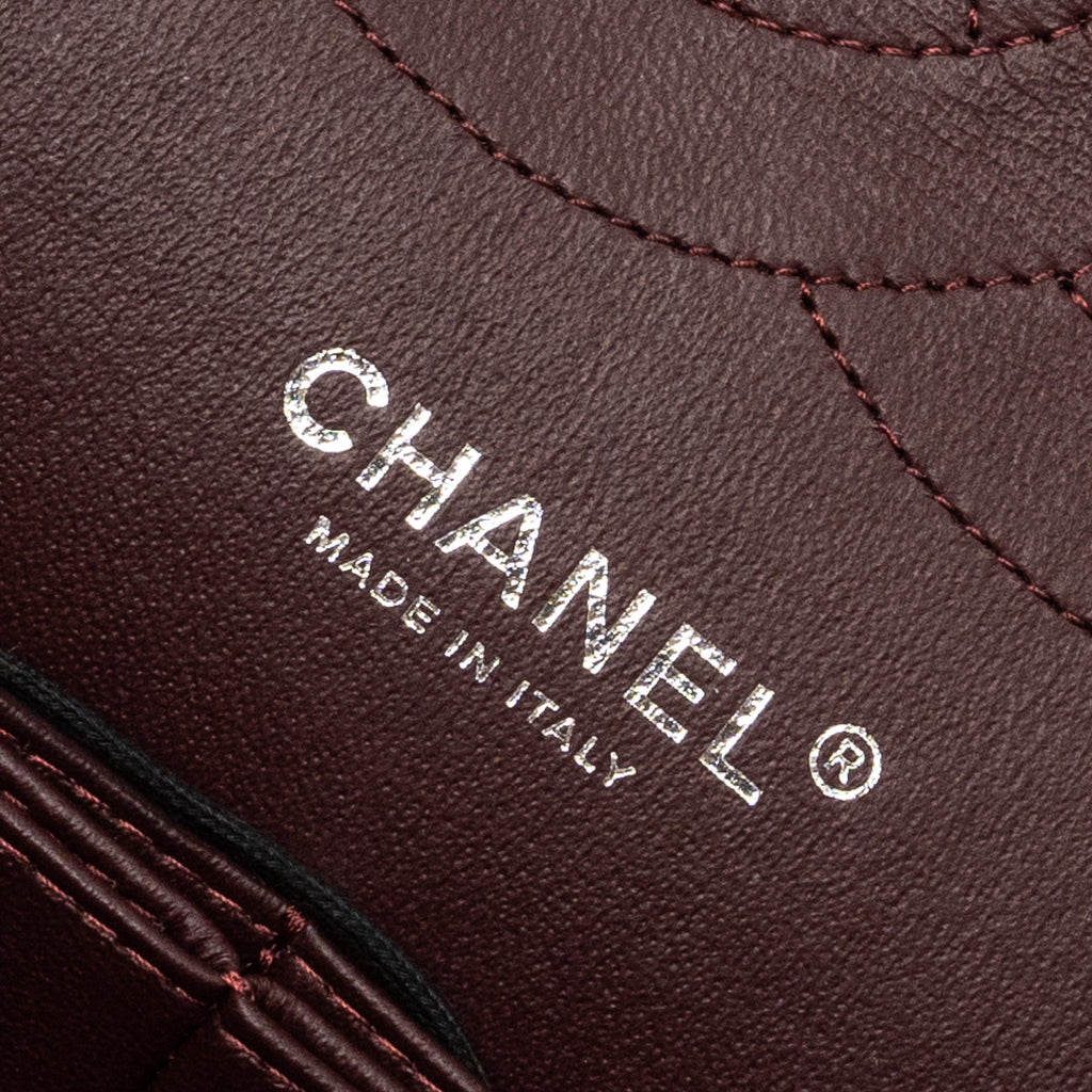 CHANEL JUMBO CLASSIC DOUBLE FLAP BAG LAMBSKIN BLACK SHW