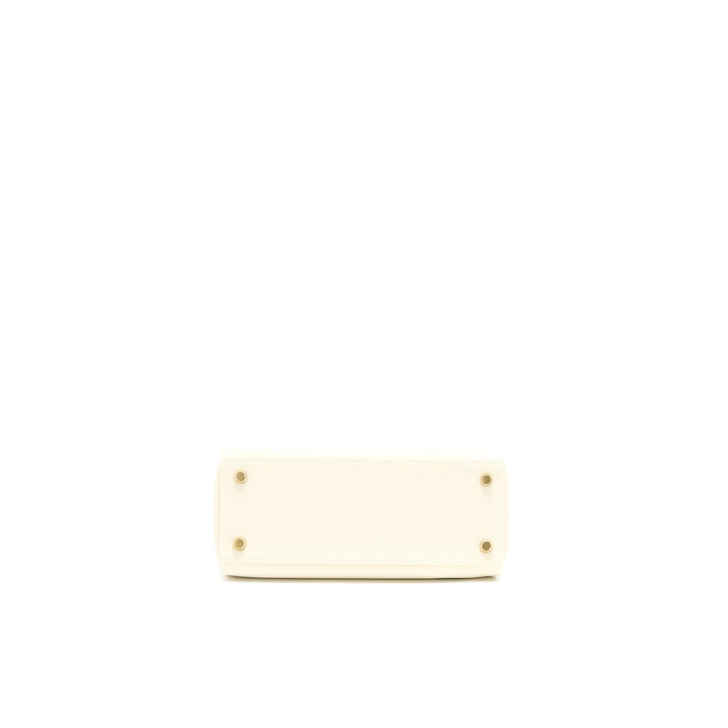 HERMES KELLY 25 COLORMATIC SWIFT NATA/CHAI/LIME/MAUVE SYLVESTRE GHW