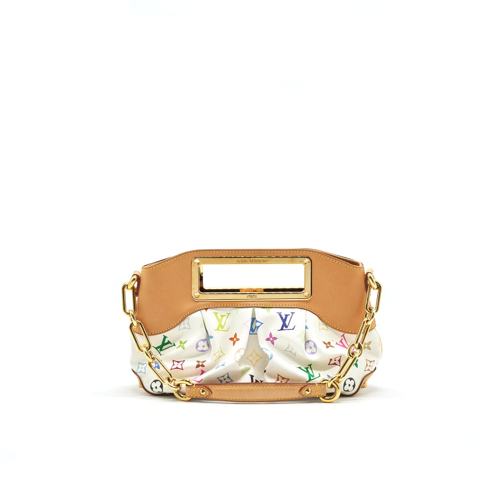 LOUIS VUITTON JUDY PM MULTICOLOR MONOGRAM CANVAS BAG