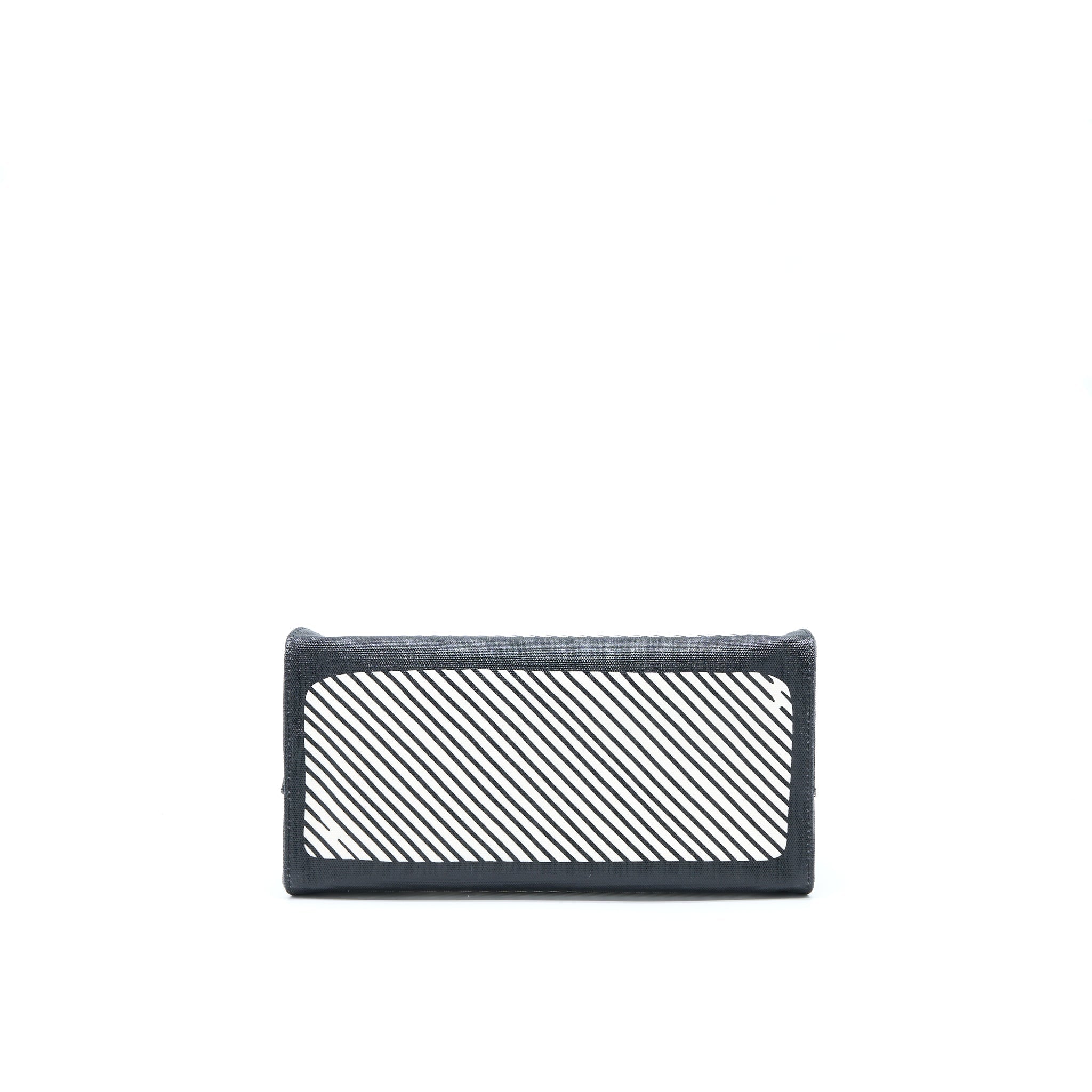 FENDI X VIDES COATED CANVAS PEEKABOO DEFENDER COVER WHITE BLACK