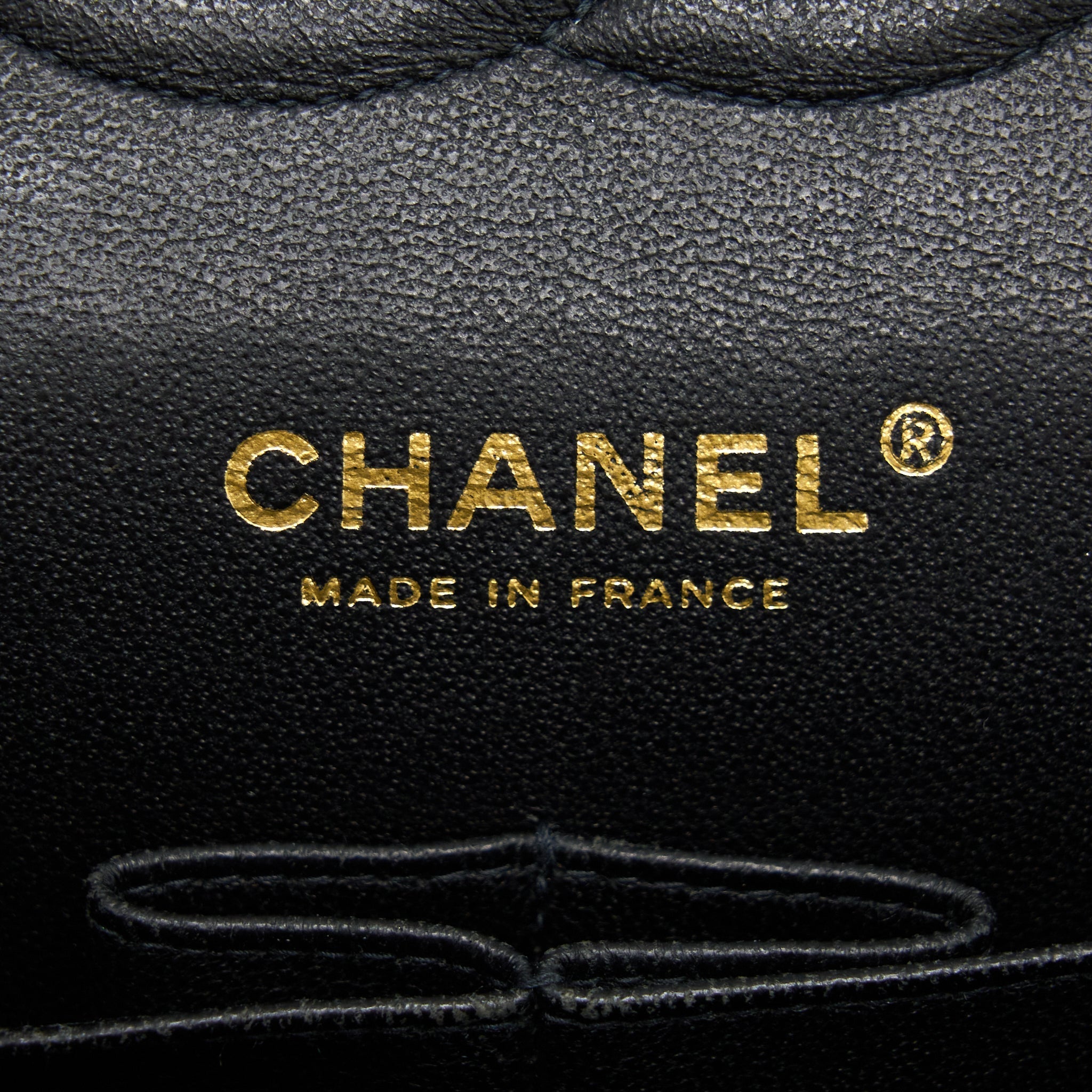 CHANEL CLASSIC DOUBLE FLAP BAG CAVIAR BLACK GHW