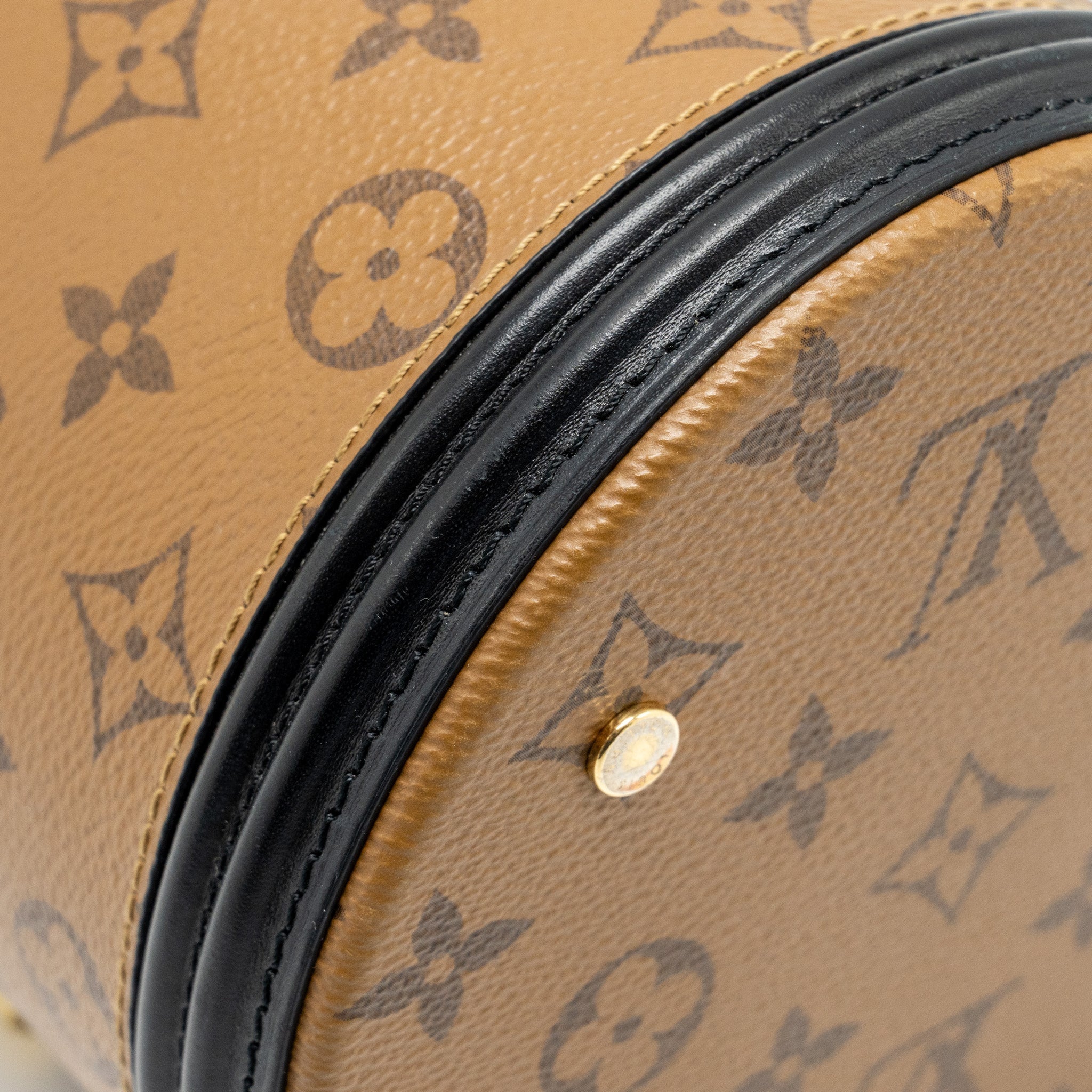 LOUIS VUITTON CANNES MONOGRAM REVERSE CANVAS GHW