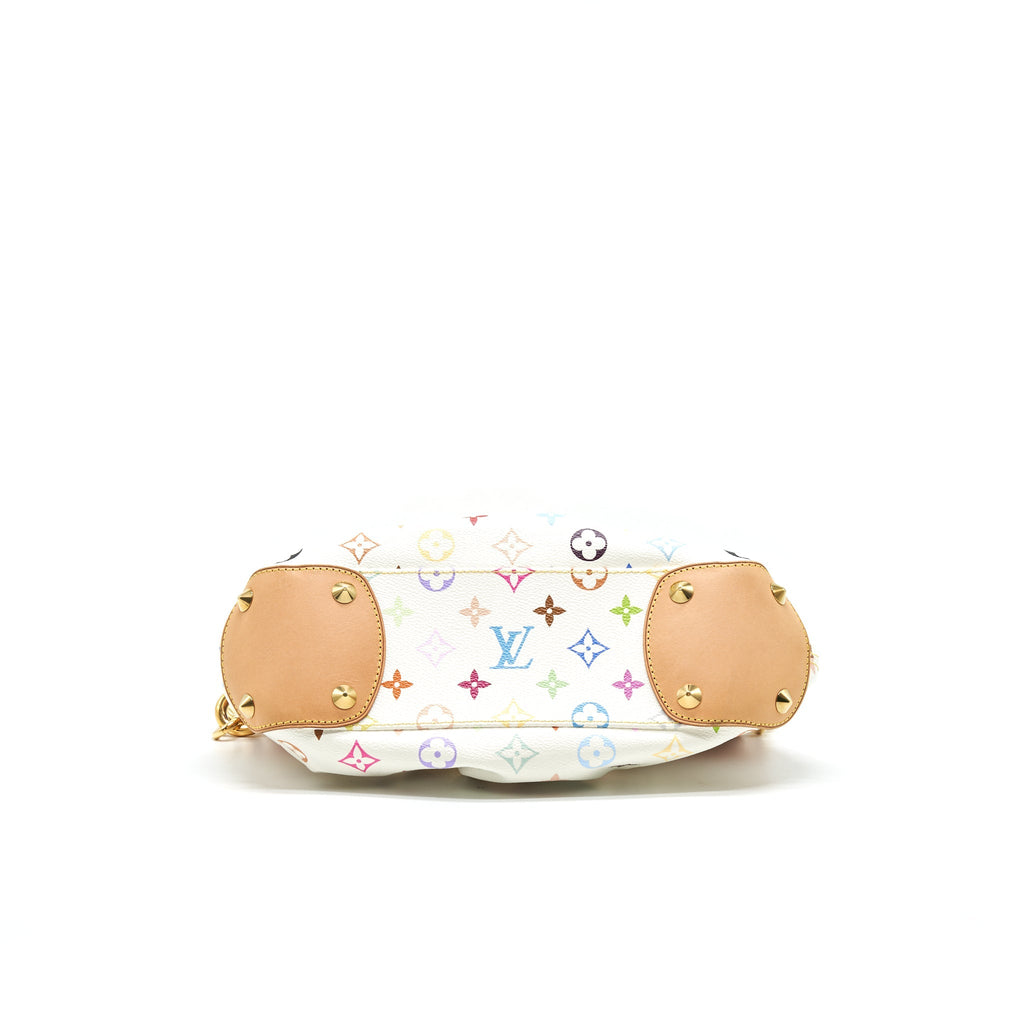 LOUIS VUITTON JUDY PM MULTICOLOR MONOGRAM CANVAS BAG