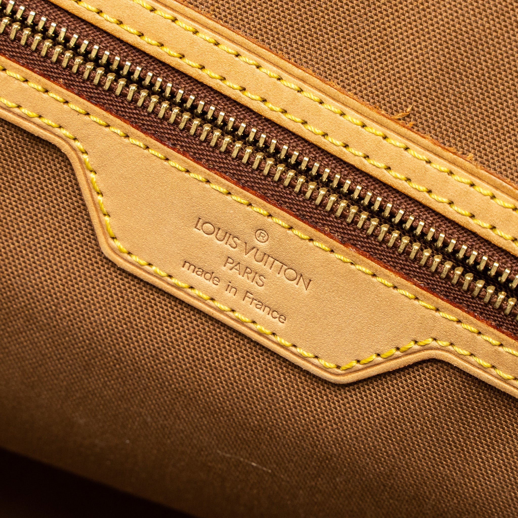LOUIS VUITTON LARGE TOTE BAG MONOGRAM CANVAS GHW