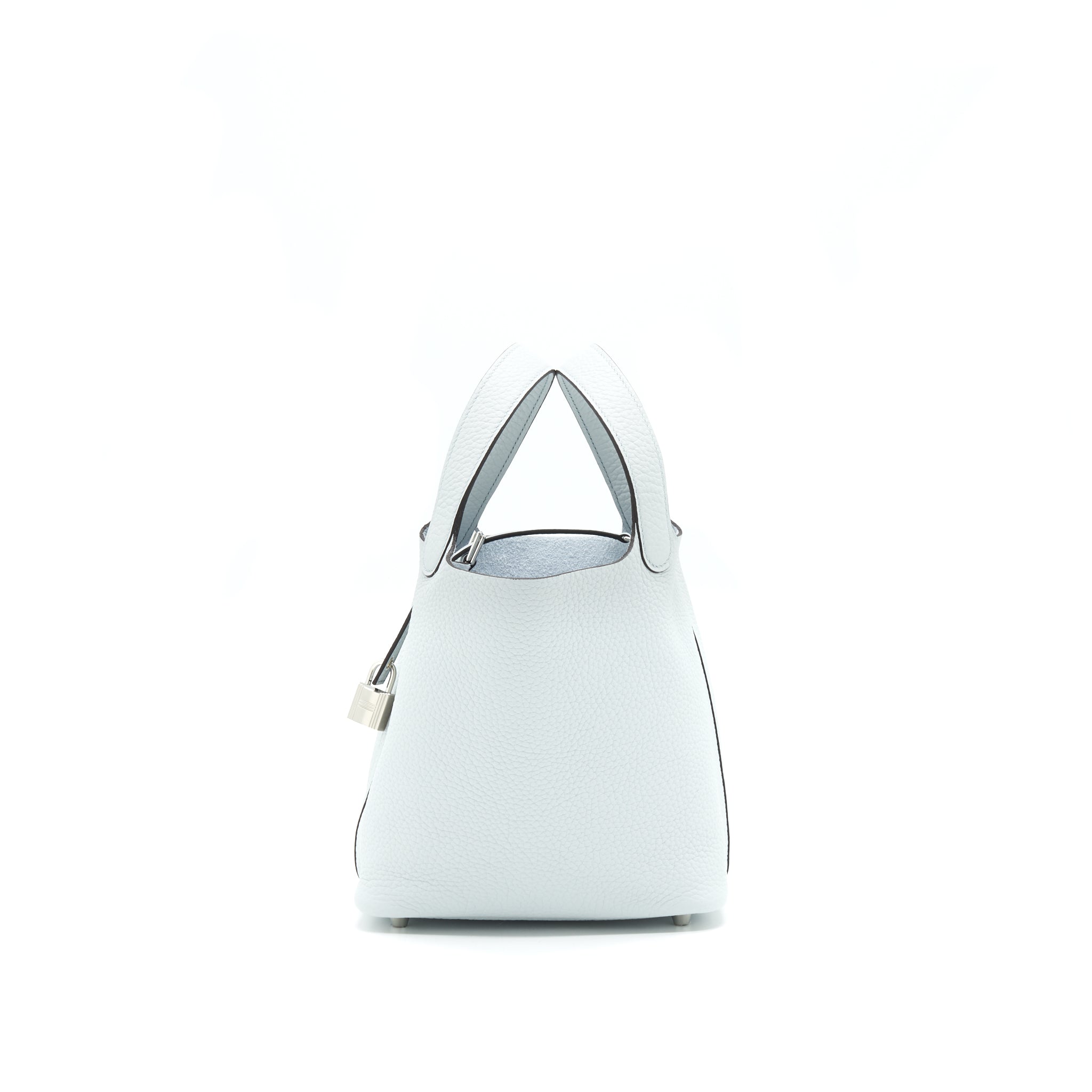 HERMES PICOTIN 18 LOCK BAG BLUE PALE SHW