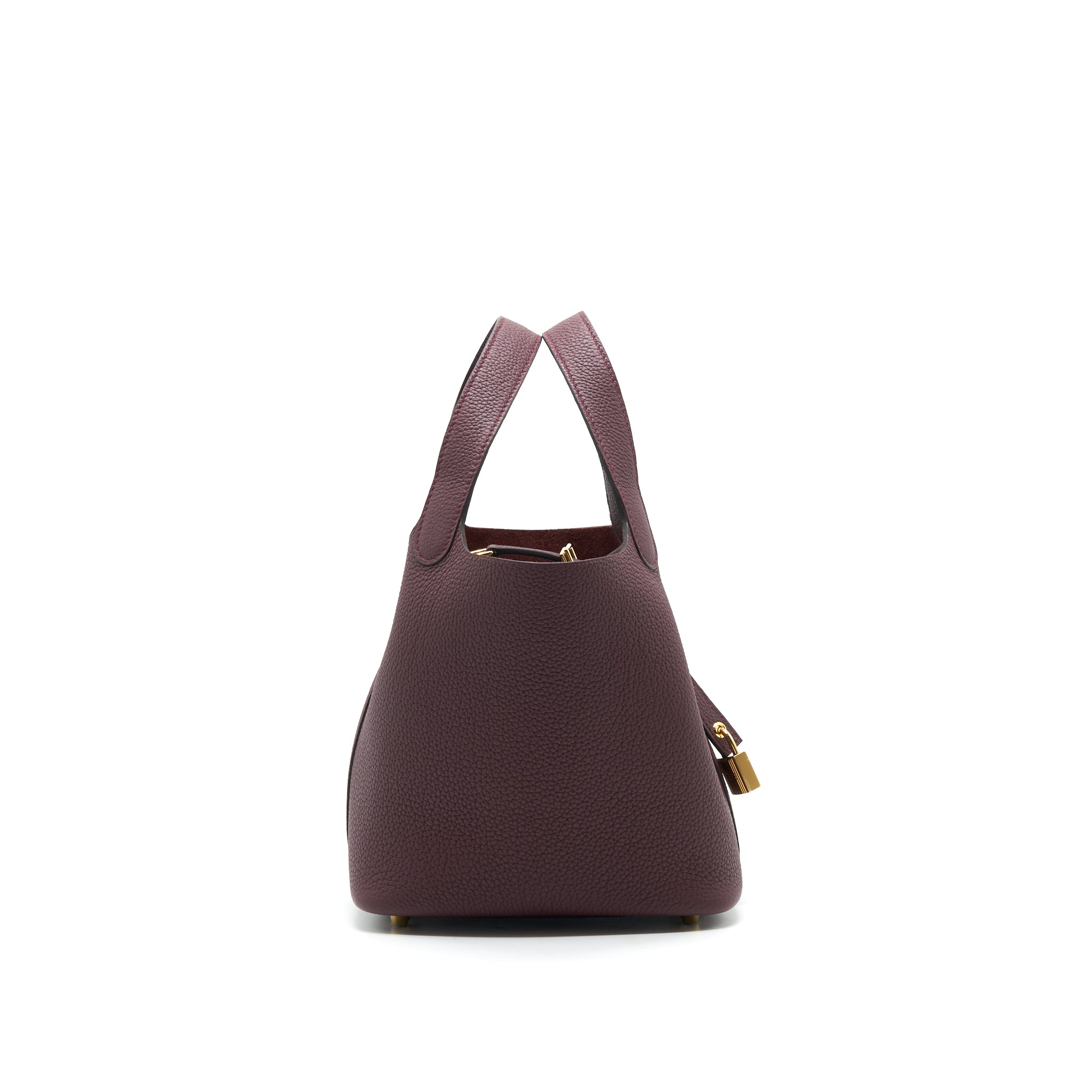 HERMES PICOTIN 18 LOCK BAG 57 BORDEAUX GHW