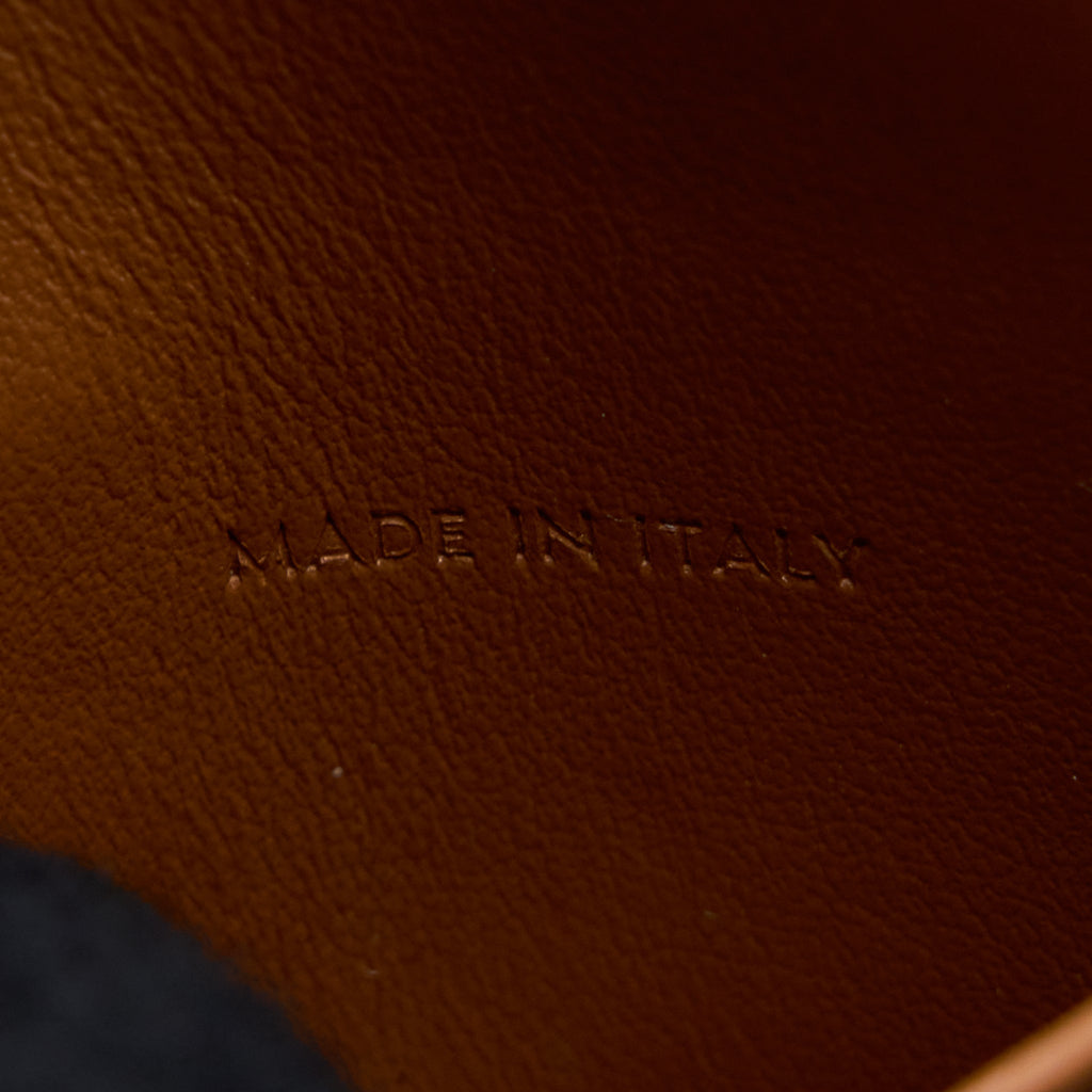 CELINE CLUTCH ON STRAP CALFSKIN TAN GHW