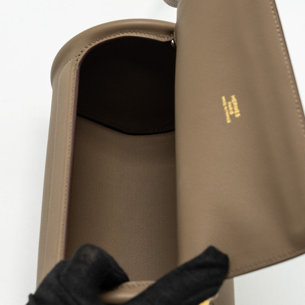 HERMES MAXIMORS BAG SWIFT ETOUPE GHW