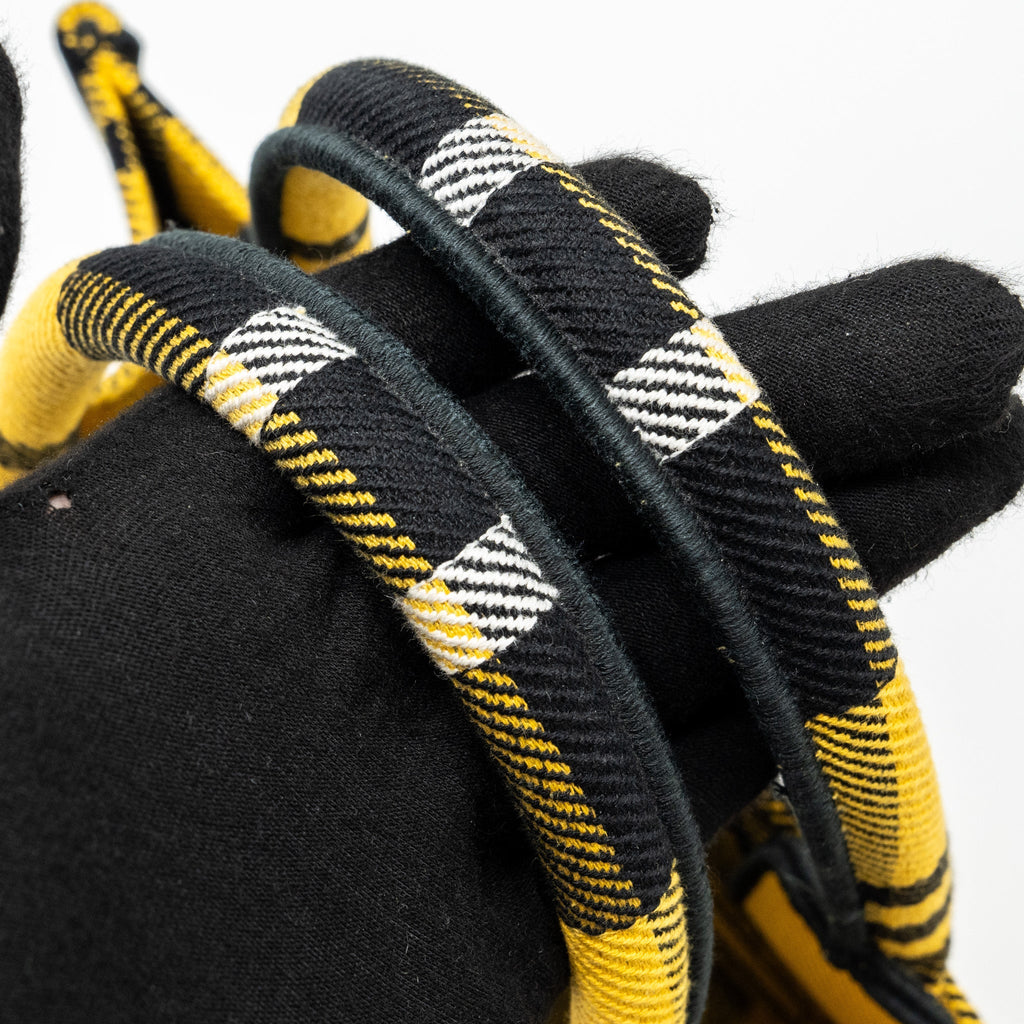 DIOR SMALL BOOK TOTE CANVAS YELLOW / BLACK