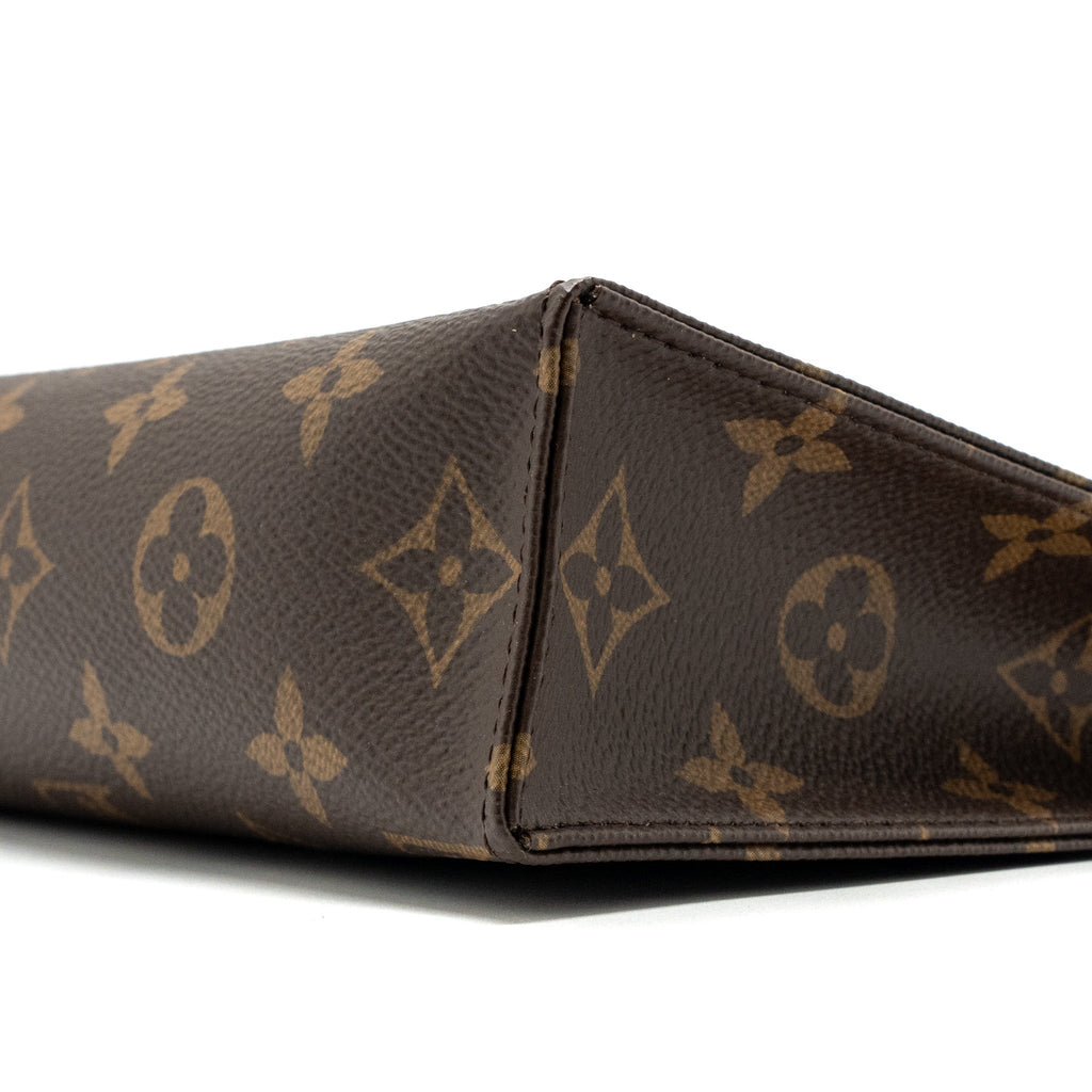 LOUIS VUITTON SIZE 15 TOILETRY POUCH MONOGRAM GHW