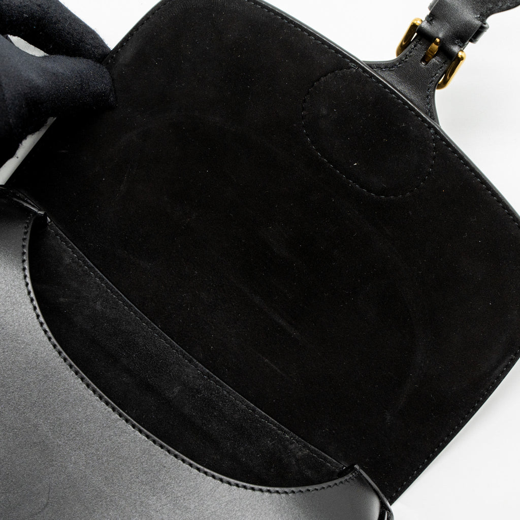 DIOR MEDIUM DIOR BOBBY BAG CALFSKIN BLACK GHW