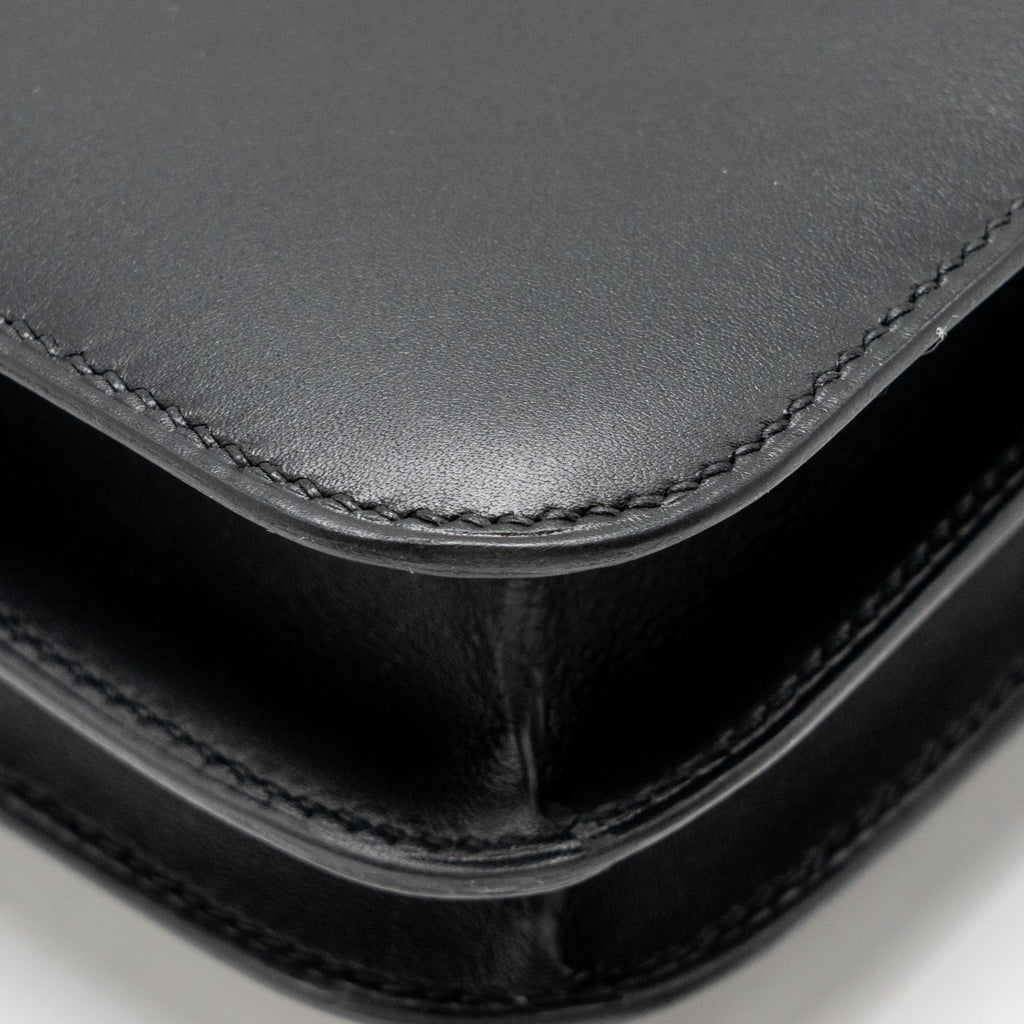 HERMES MINI CONSTANCE STUDIO DISCO LIMITED MONSIEUR LEATHER BLACK SHW