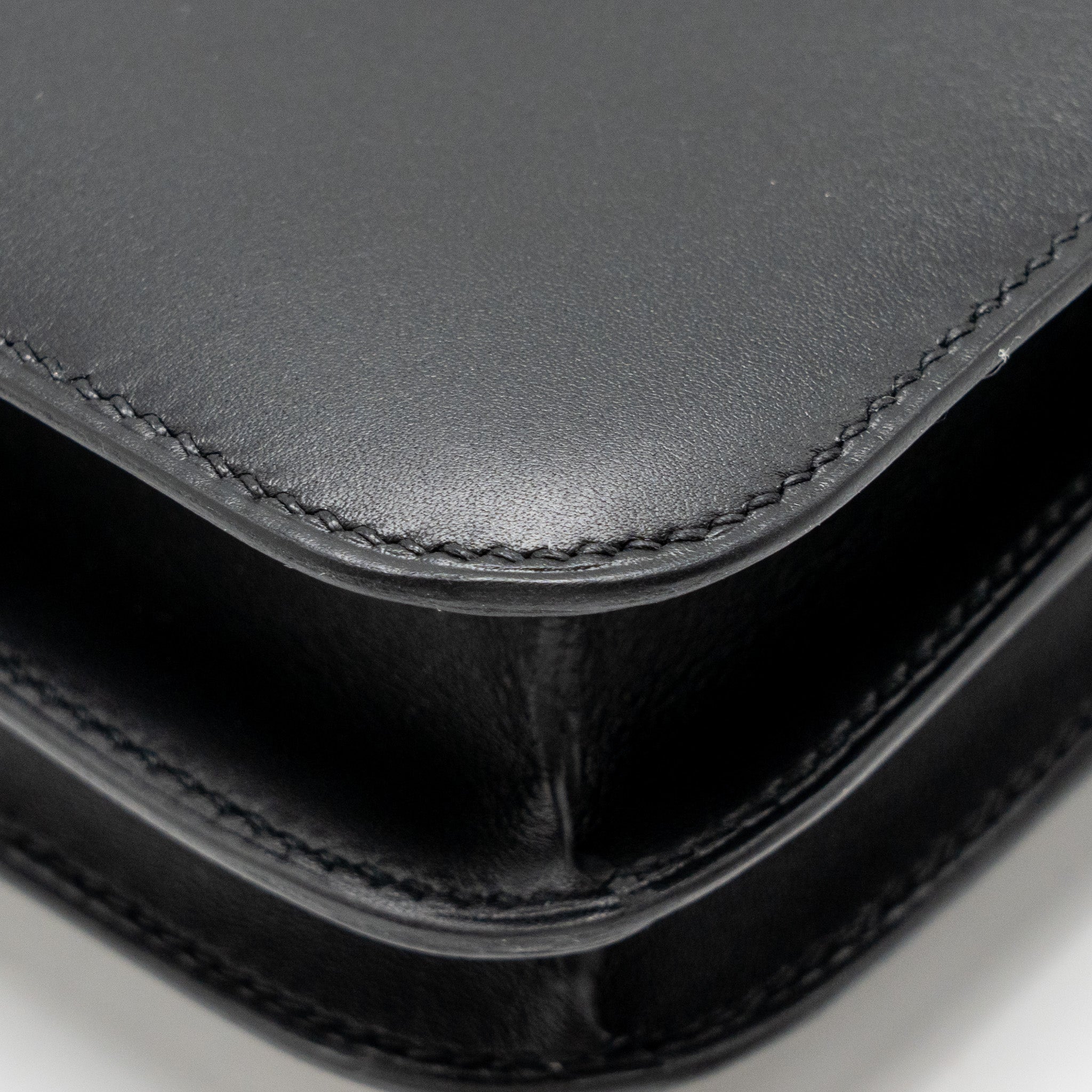 HERMES MINI CONSTANCE STUDIO DISCO LIMITED MONSIEUR LEATHER BLACK SHW