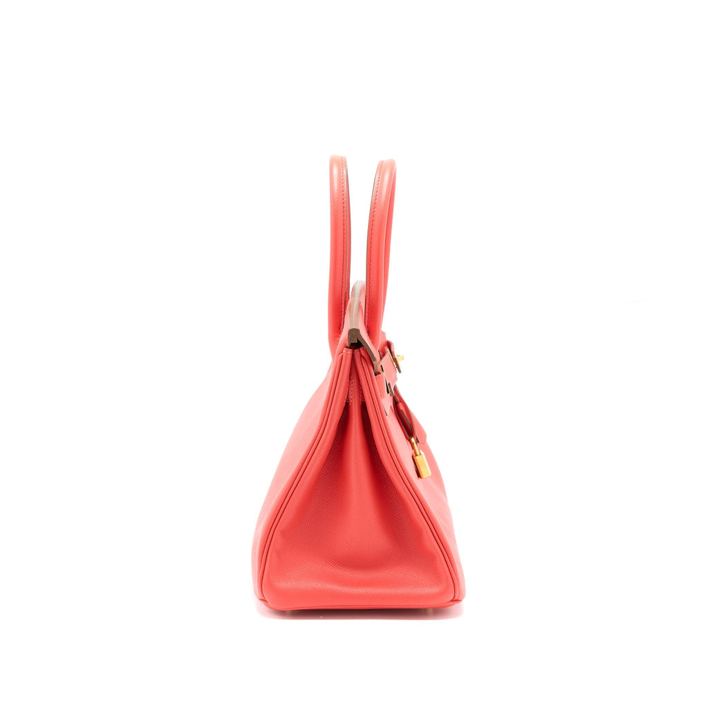 HERMES BIRKIN 30 EPSOM T5 ROSE JAIPUR GHW