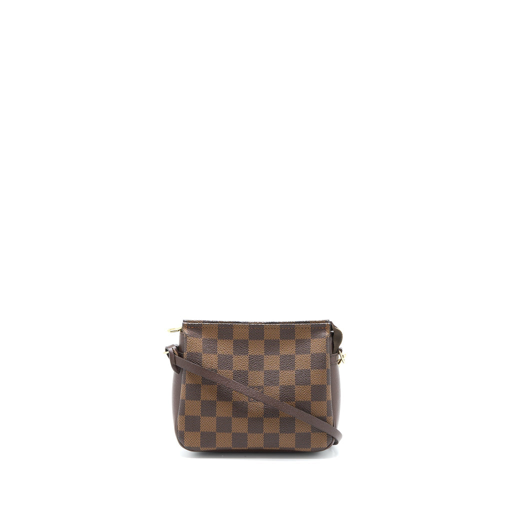 LOUIS VUITTON MINI CLUTCH DAMIER EBENE CANVAS GHW