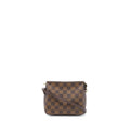 LOUIS VUITTON MINI CLUTCH DAMIER EBENE CANVAS GHW
