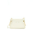 CHLOE DOUBLE ZIP CROSSBODY BAG WHITE GHW
