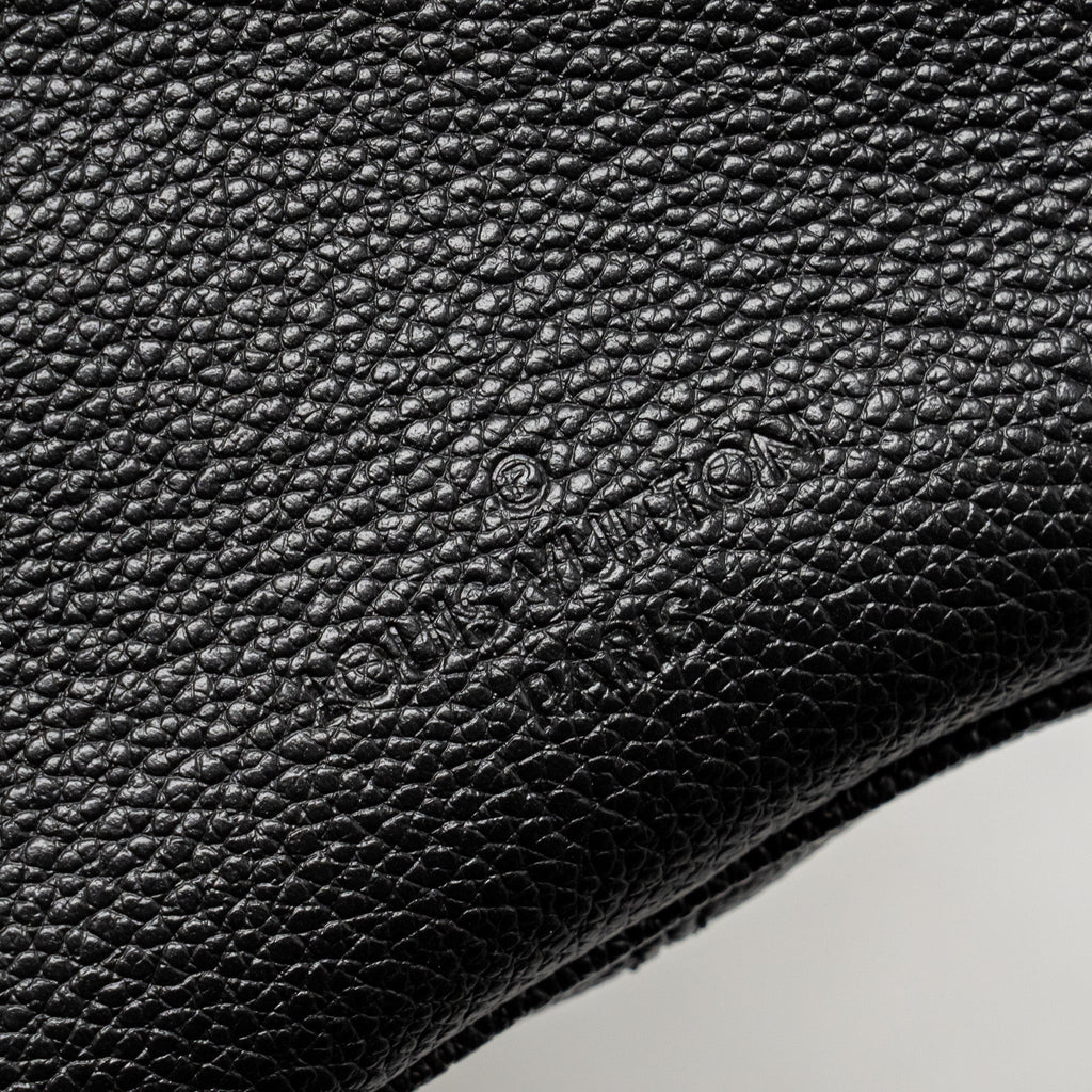 LOUIS VUITTON SPEEDY BANDOULIERE 25 MONOGRAM EMPREINTE LEATHER BLACK GHW