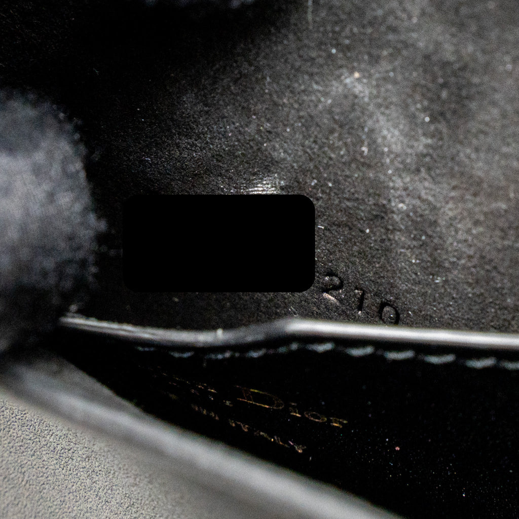 DIOR MEDIUM DIOR BOBBY BAG CALFSKIN BLACK GHW