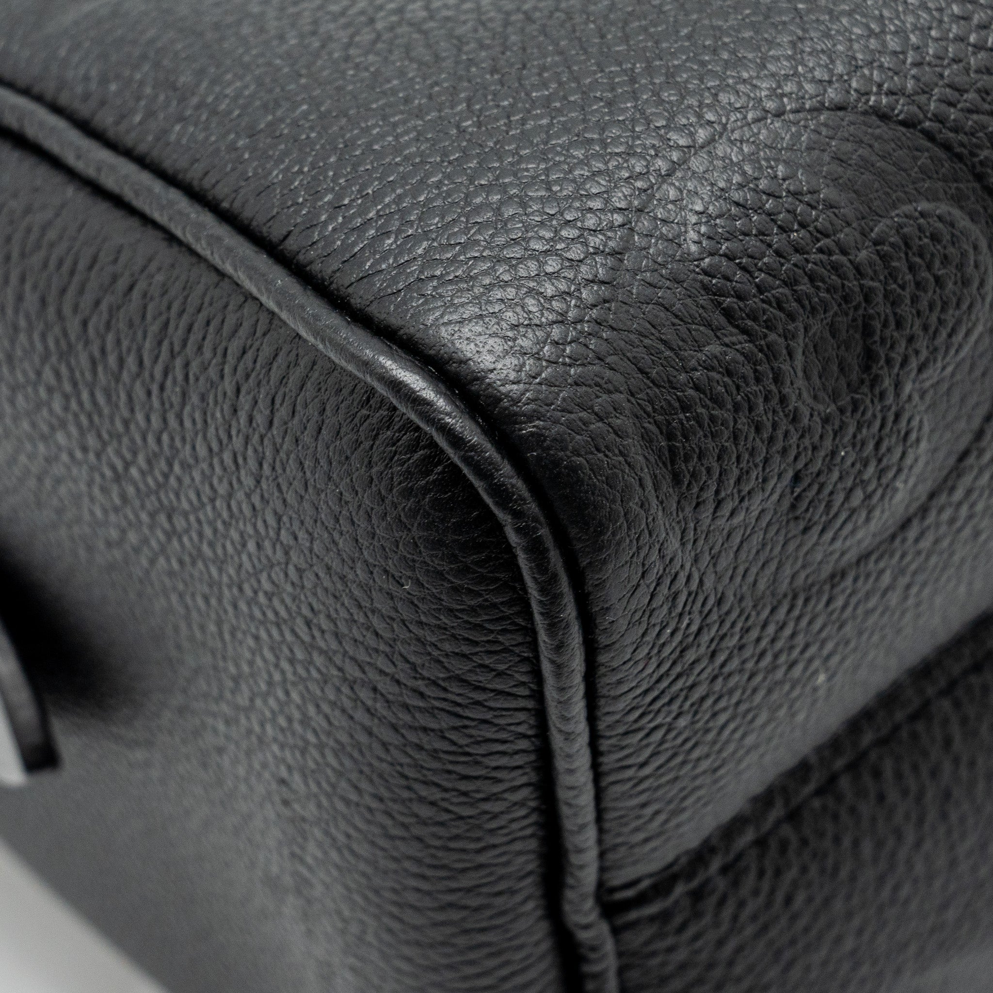 LOUIS VUITTON SPEEDY 20 BANDOULIERE MONOGRAM EMPREINTE BLACK GHW