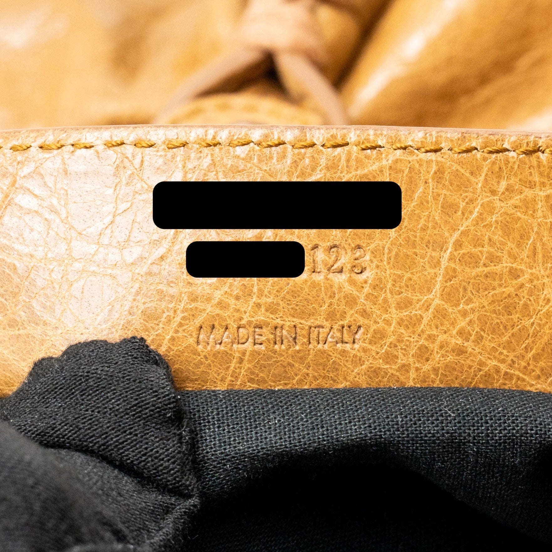 BALENCIAGA CLASSIC CITY BAG AGED CALFSKIN DARK BEIGE SHW