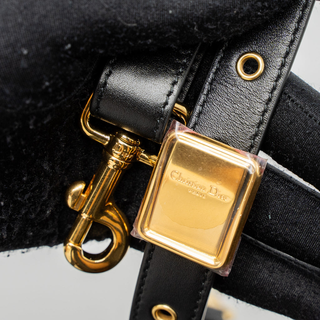 DIOR MEDIUM DIOR BOBBY BAG CALFSKIN BLACK GHW