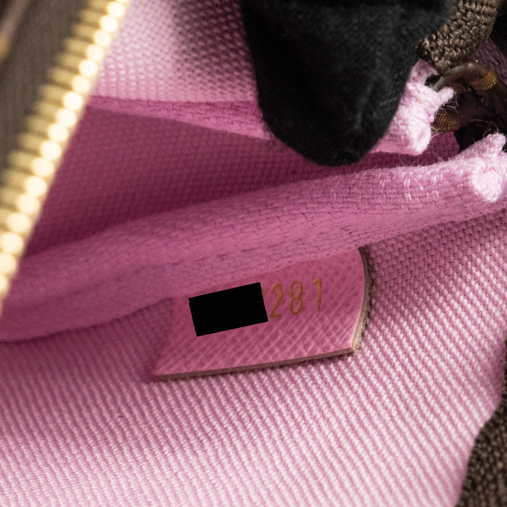 LOUIS VUITTON MINI POCHETTE ACCESSORIES 2021 CHRISTMAS LIMITED EDITION JAPANESE GARDEN SAKURA GHW