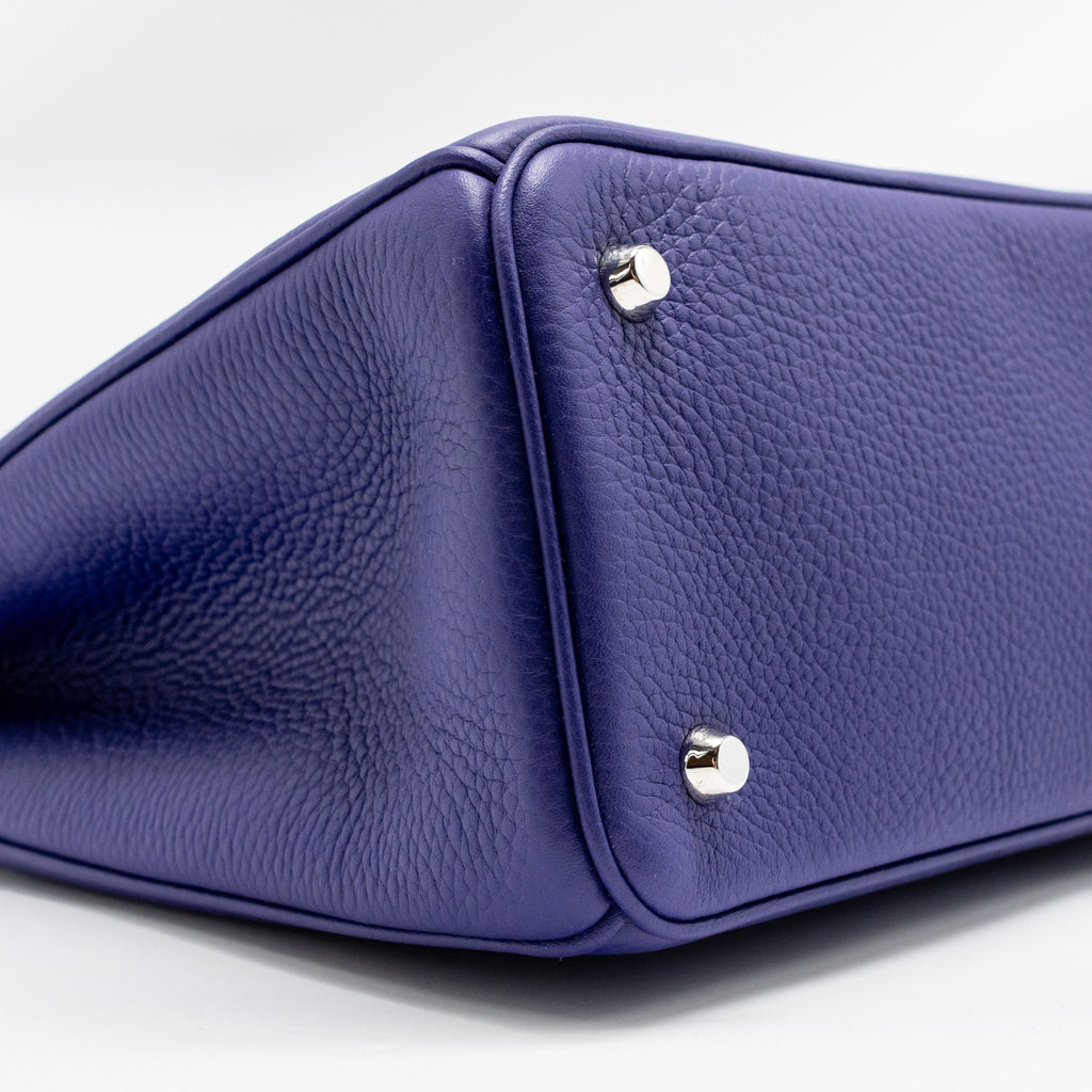 DIOR DIORISSIMO TOTE BAG CALFSKIN PURPLE/BLUE SHW