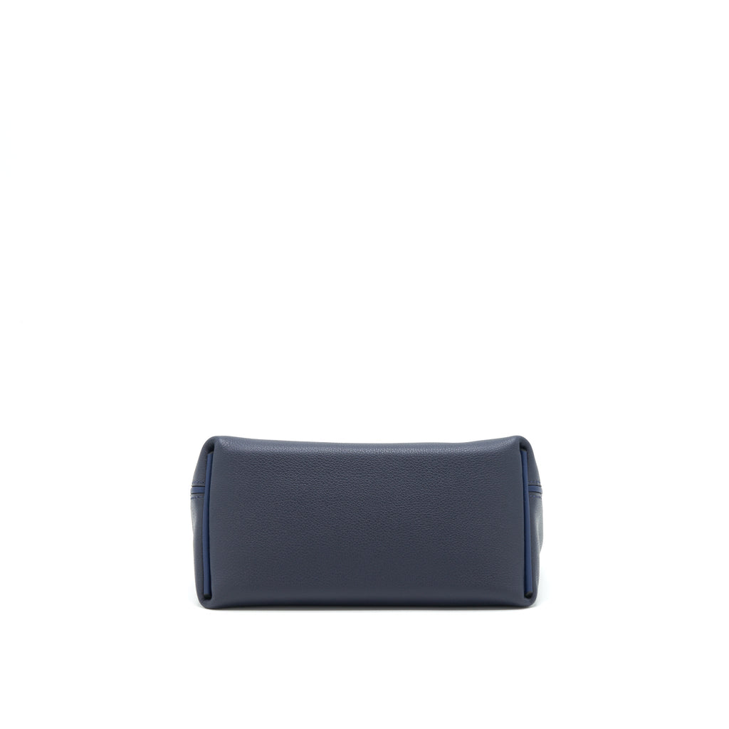 HERMES MINI 24/24 2424-21 BAG SWIFT BLUE NUIT/BLUE NAVY SHW