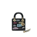 DIOR MINI LADY DIOR LIMITED EDITION BLACK LGHW