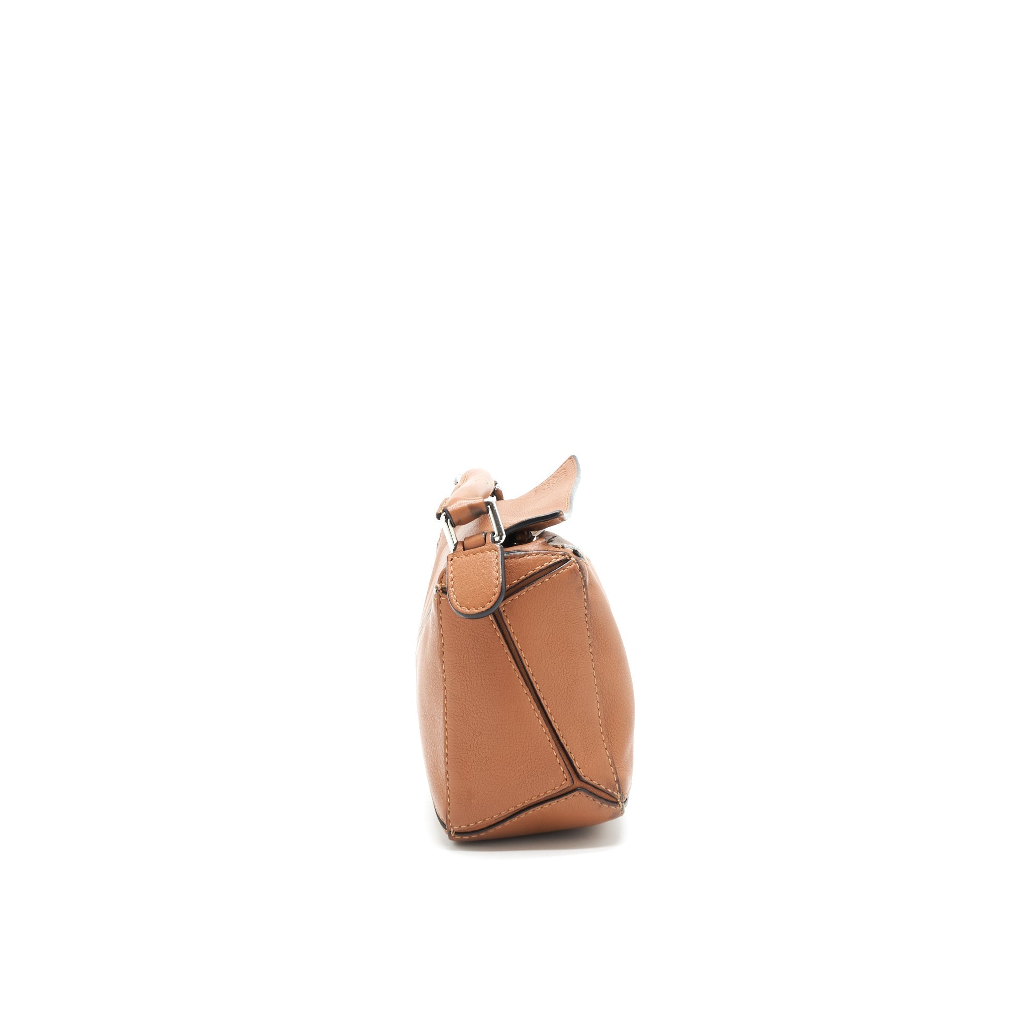 LOEWE MINI PUZZLE BAG IN TAN
