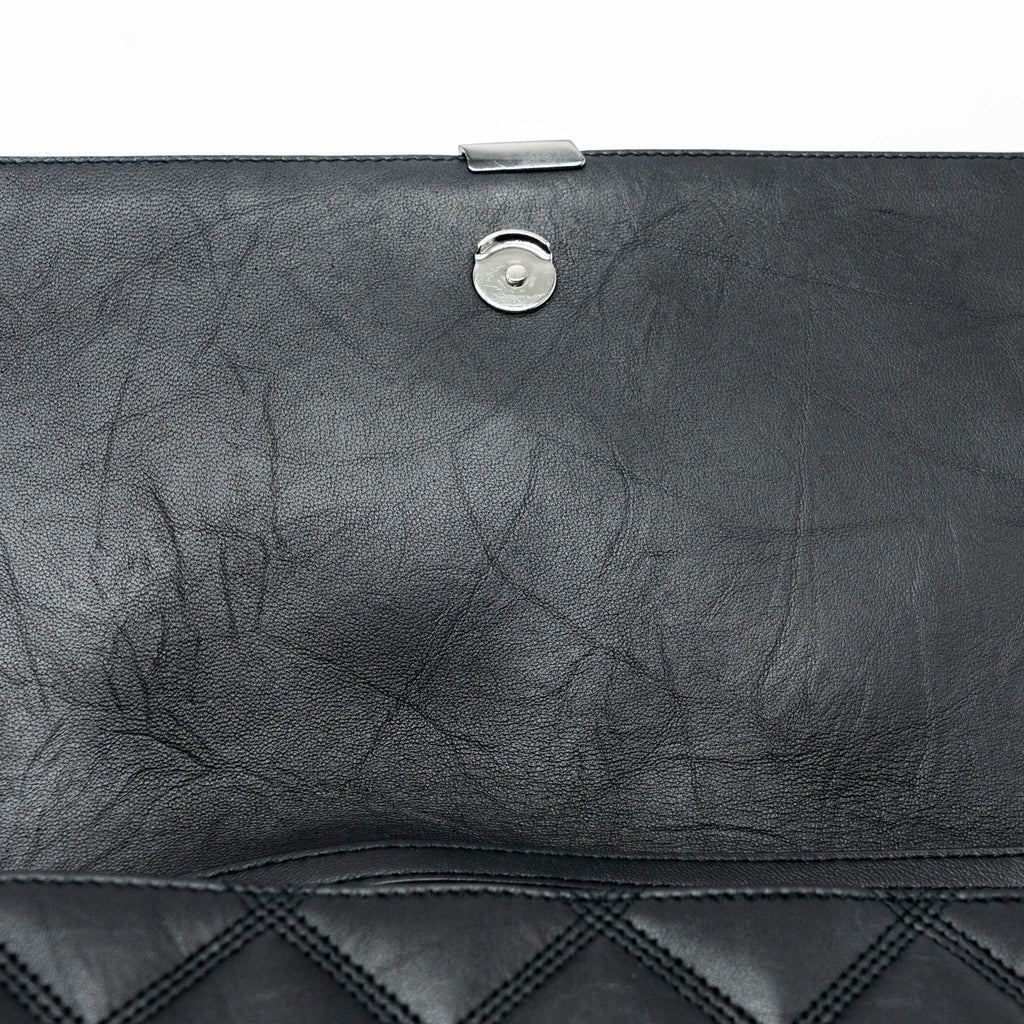 SAINT LAURENT/YSL BECKY CHAIN BAG QUILTED LAMBSKIN BLACK SHW