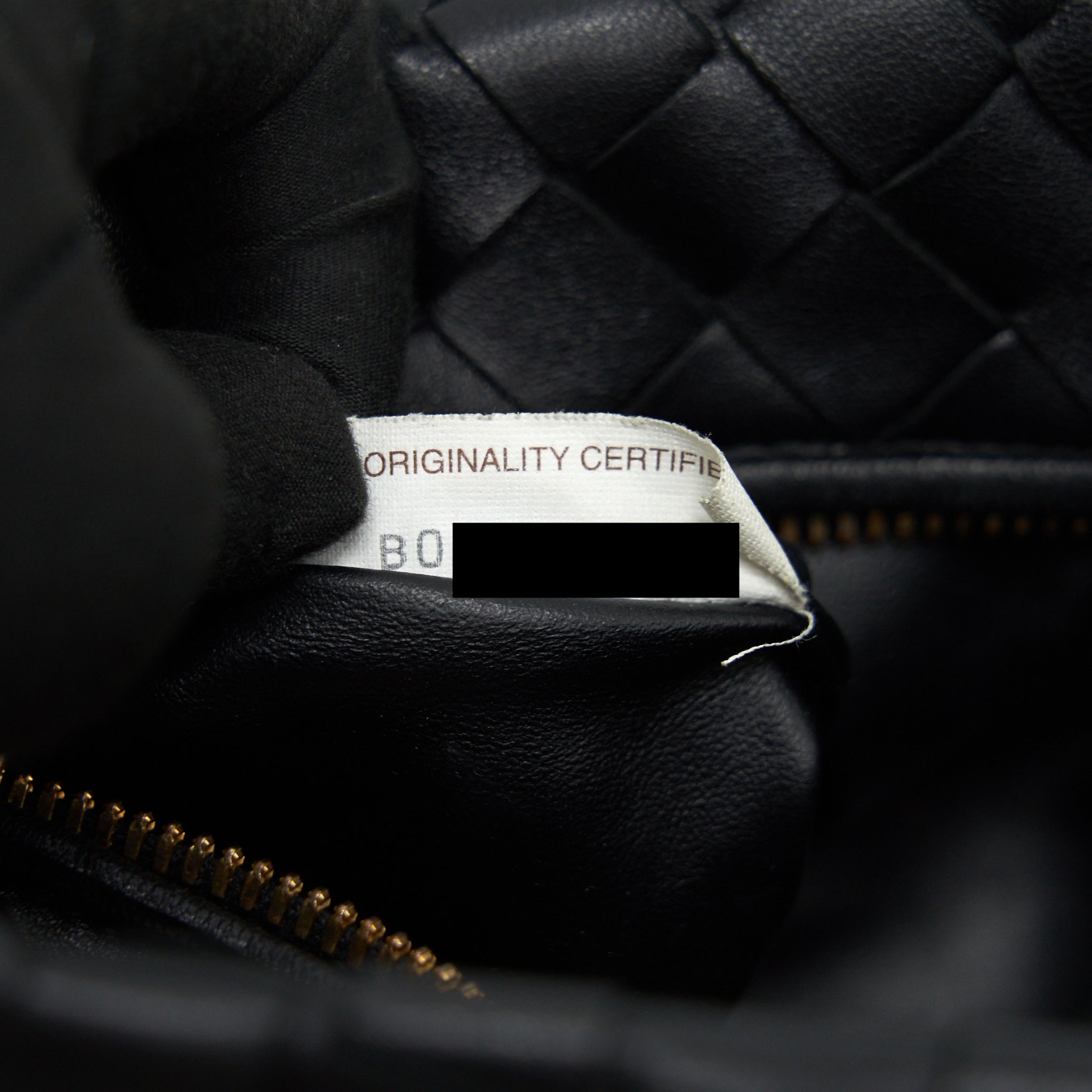 BOTTEGA VENETA MINI JODIE BAG BLACK