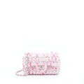 CHANEL SEASONAL MINI RECTANGULAR FLAP BAG TWEED PINK/MULTICOLOUR SHW