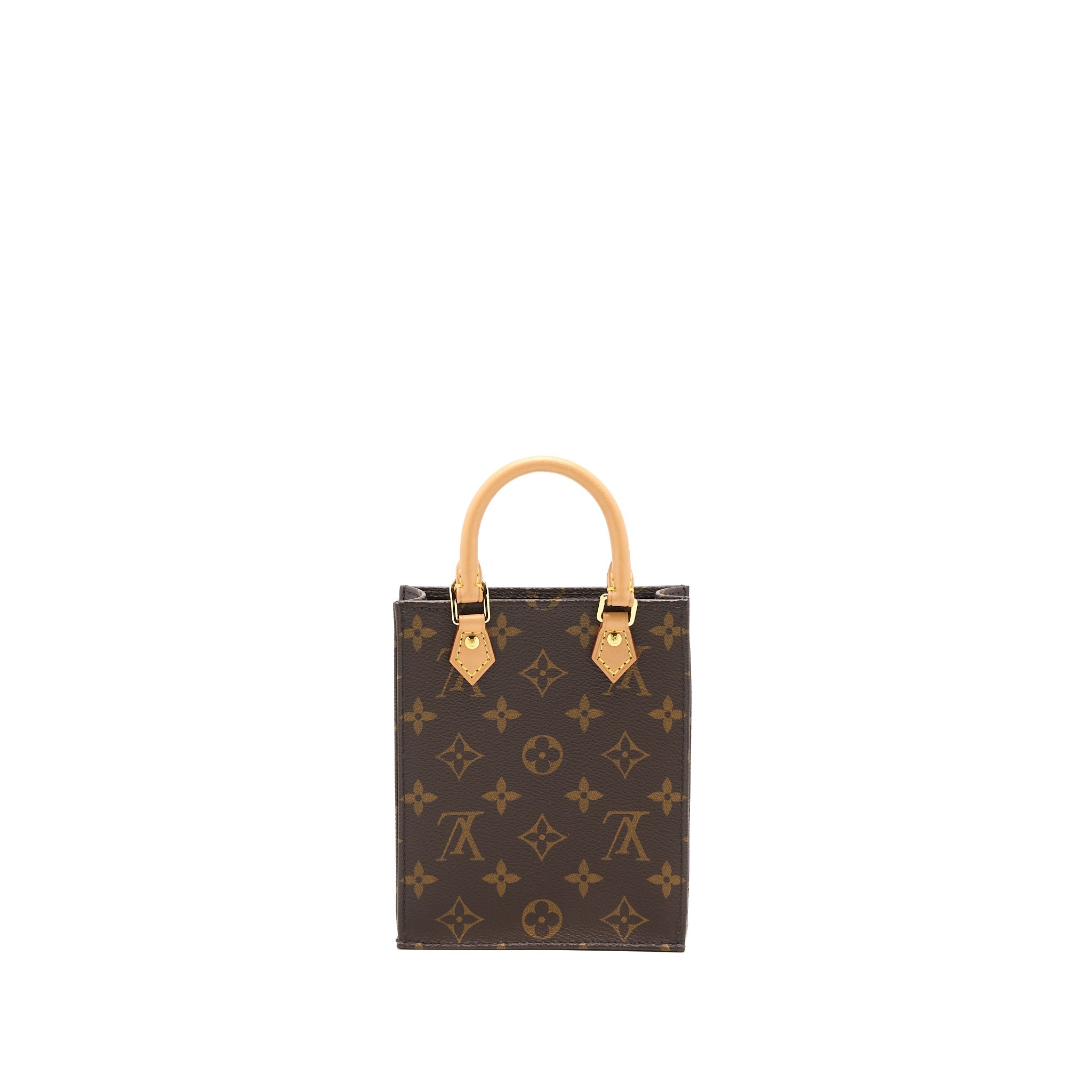 LOUIS VUITTON PETIT SAC PLAT MONOGRAM CANVAS GHW