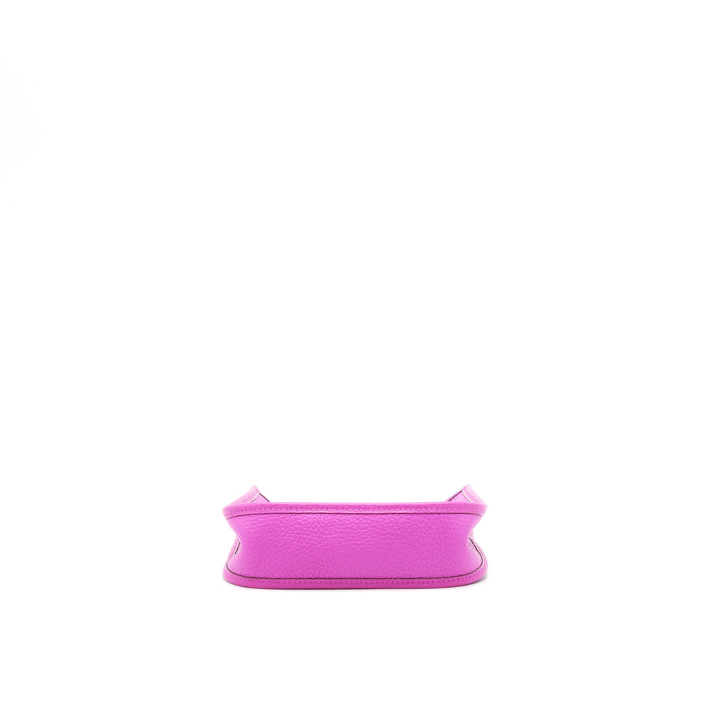 HERMES MINI EVELYNE CLEMENCE 9I ROSE MAGNOLIA SHW