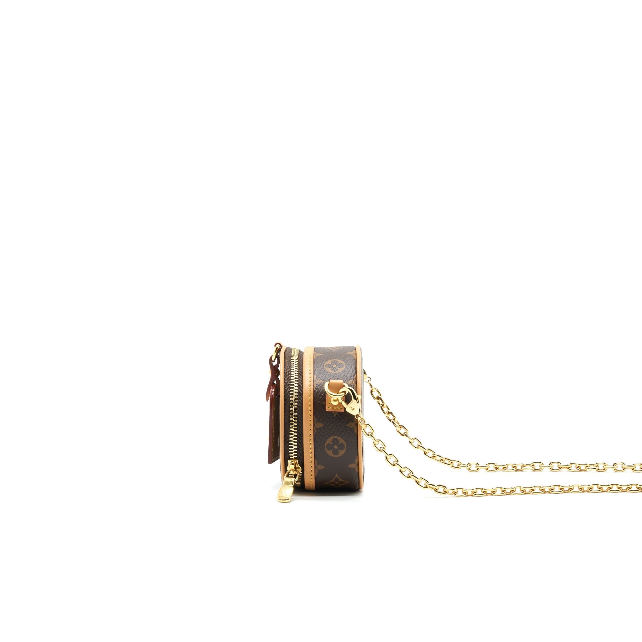 LOUIS VUITTON BOITE CHAPEAU NECKLACE MONOGRAM CANVAS