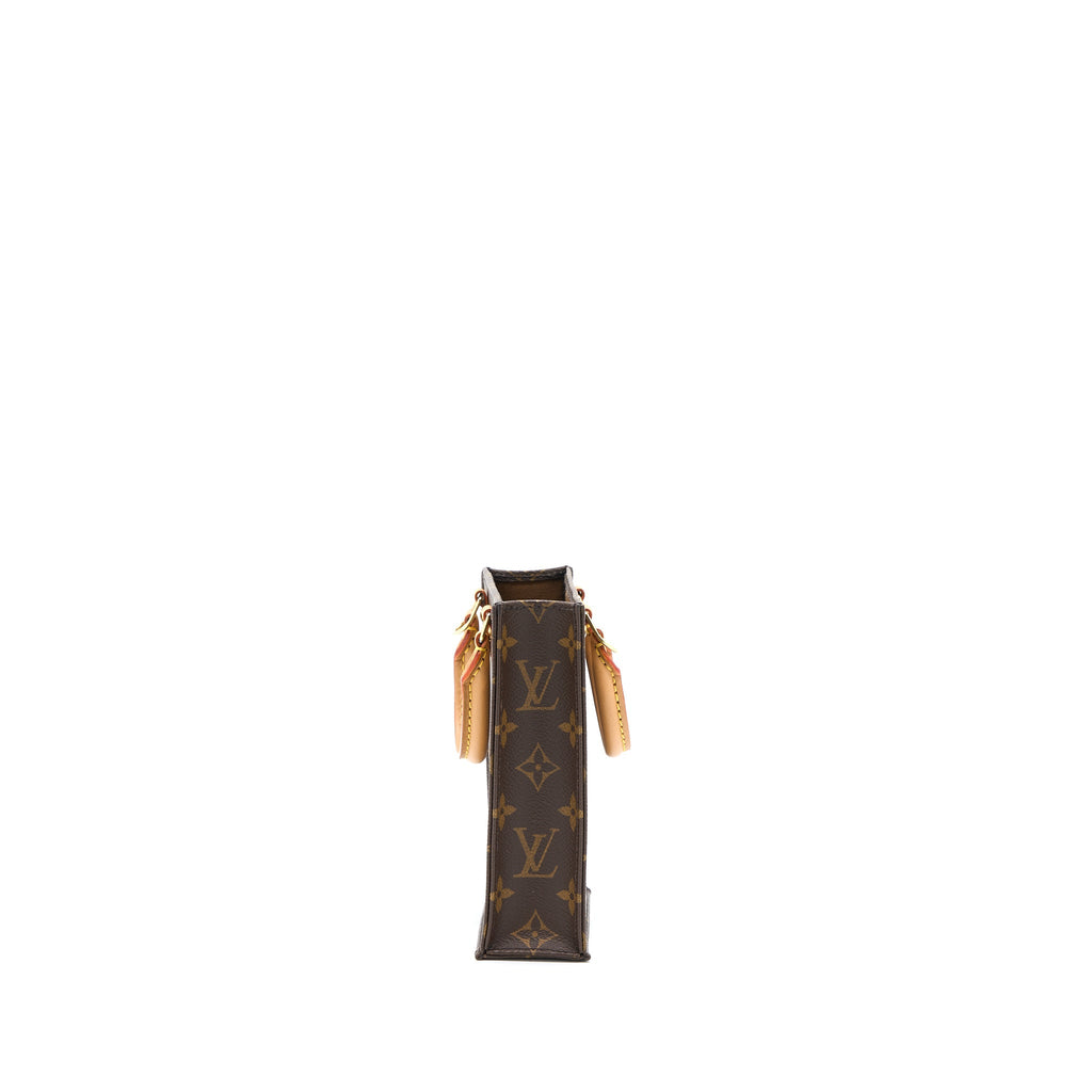 LOUIS VUITTON PETIT SAC PLAT MONOGRAM CANVAS GHW