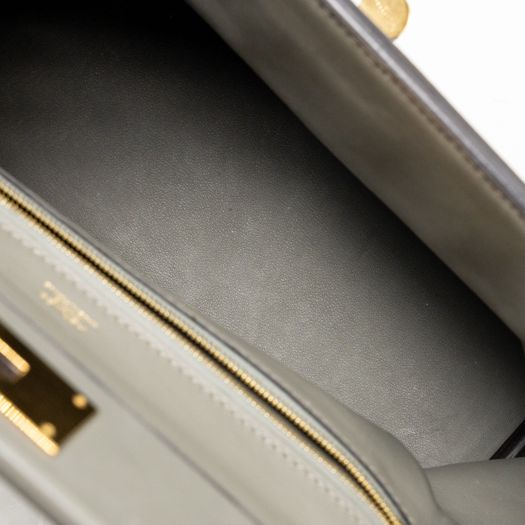 HERMES 2424 24/24-29 BAG TOGO/SWIFT GRIS MEYER GHW