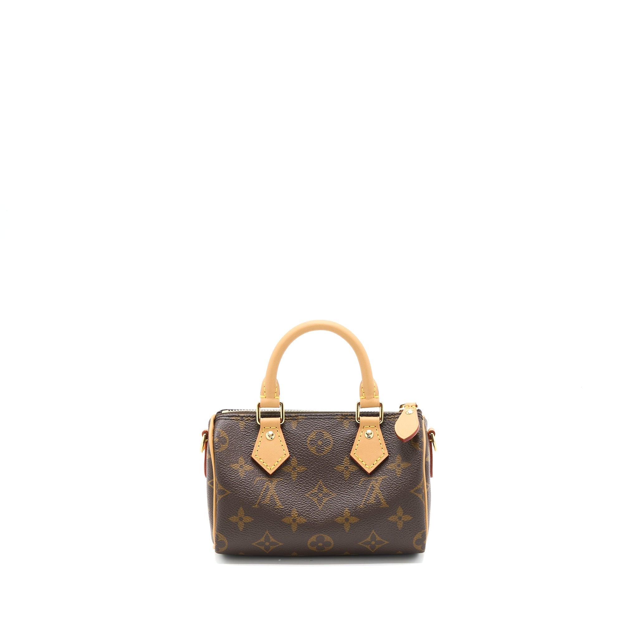 LOUIS VUITTON NANO SPEEDY MONOGRAM CANVAS GHW (NEW VERSION)