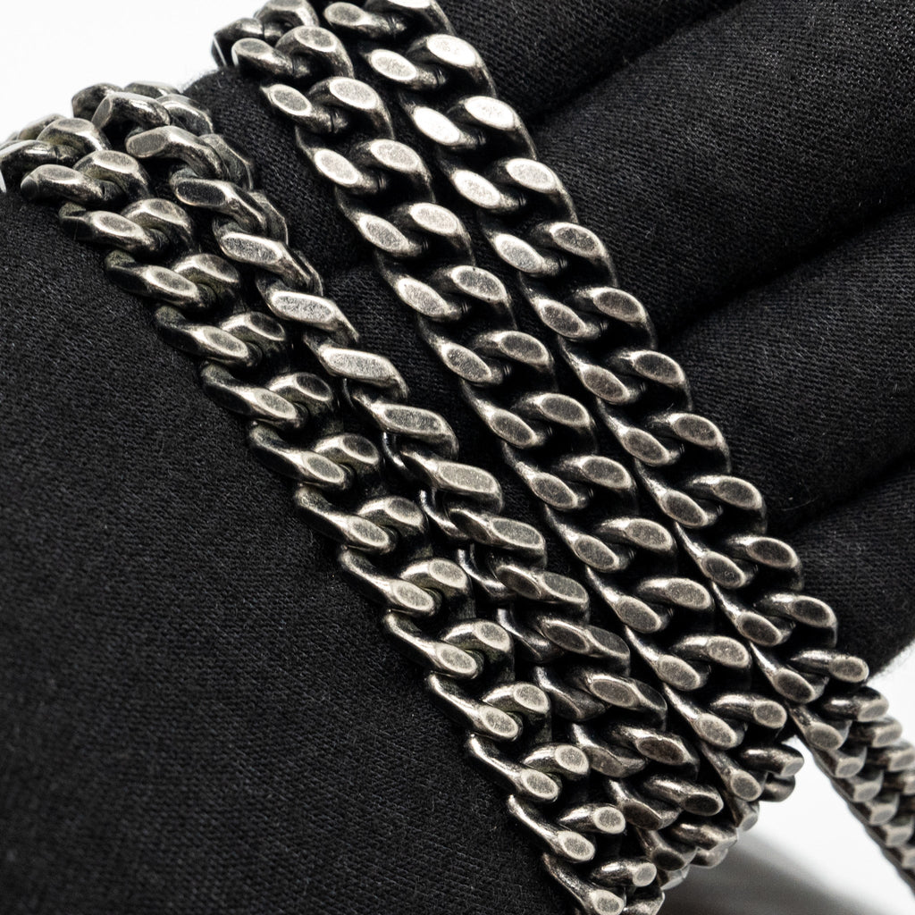 SAINT LAURENT/YSL ENVELOP CHAIN BAG CALFSKIN DARK GREY SHW