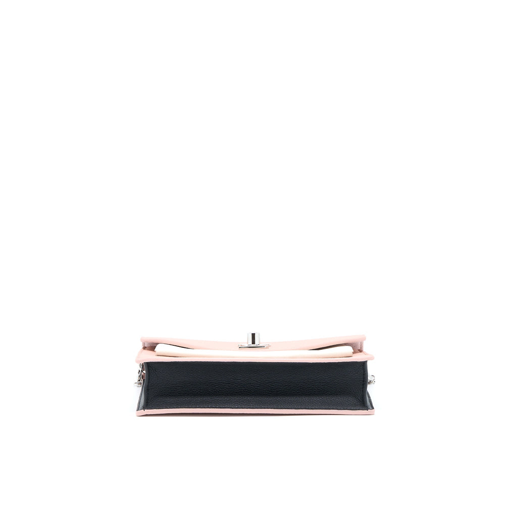 LOUIS VUITTON MYLOCKME CHAIN POCHETTE CALFSKIN PINK SHW