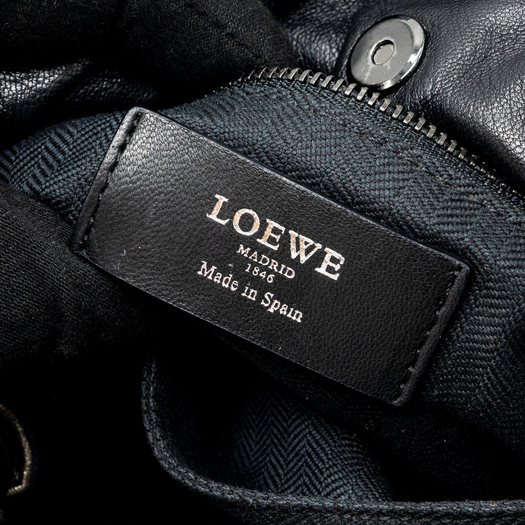 LOEWE FLAMENCO BAG CALFSKIN GOLD SHW