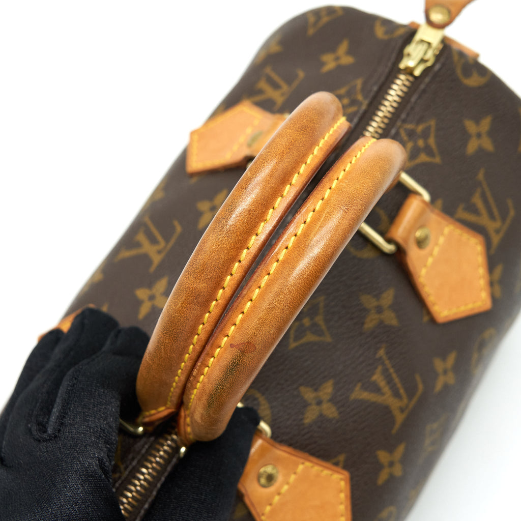 LOUIS VUITTON SPEEDY 25 MONOGRAM CANVAS GHW