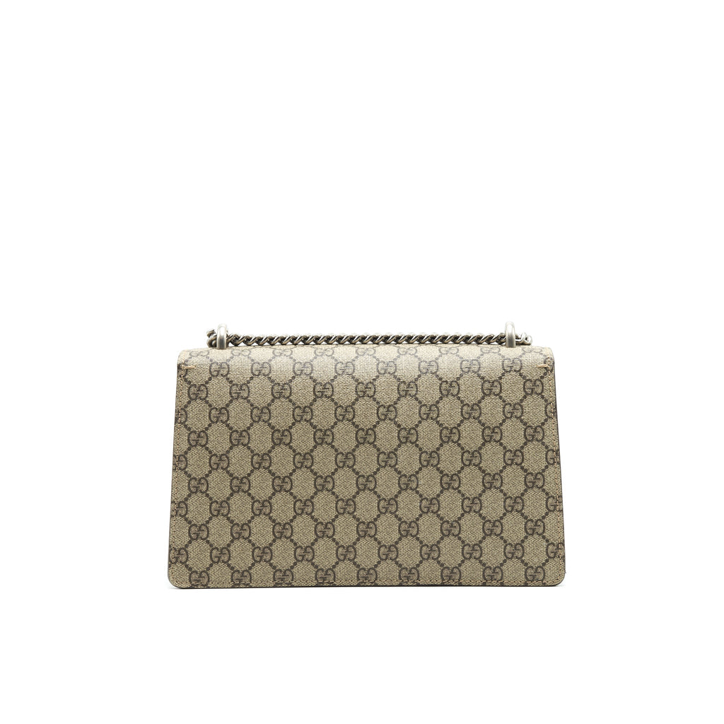 GUCCI SMALL DIONYSUS BAG GG SUPREME CANVAS WITH BEIGE COLOUR