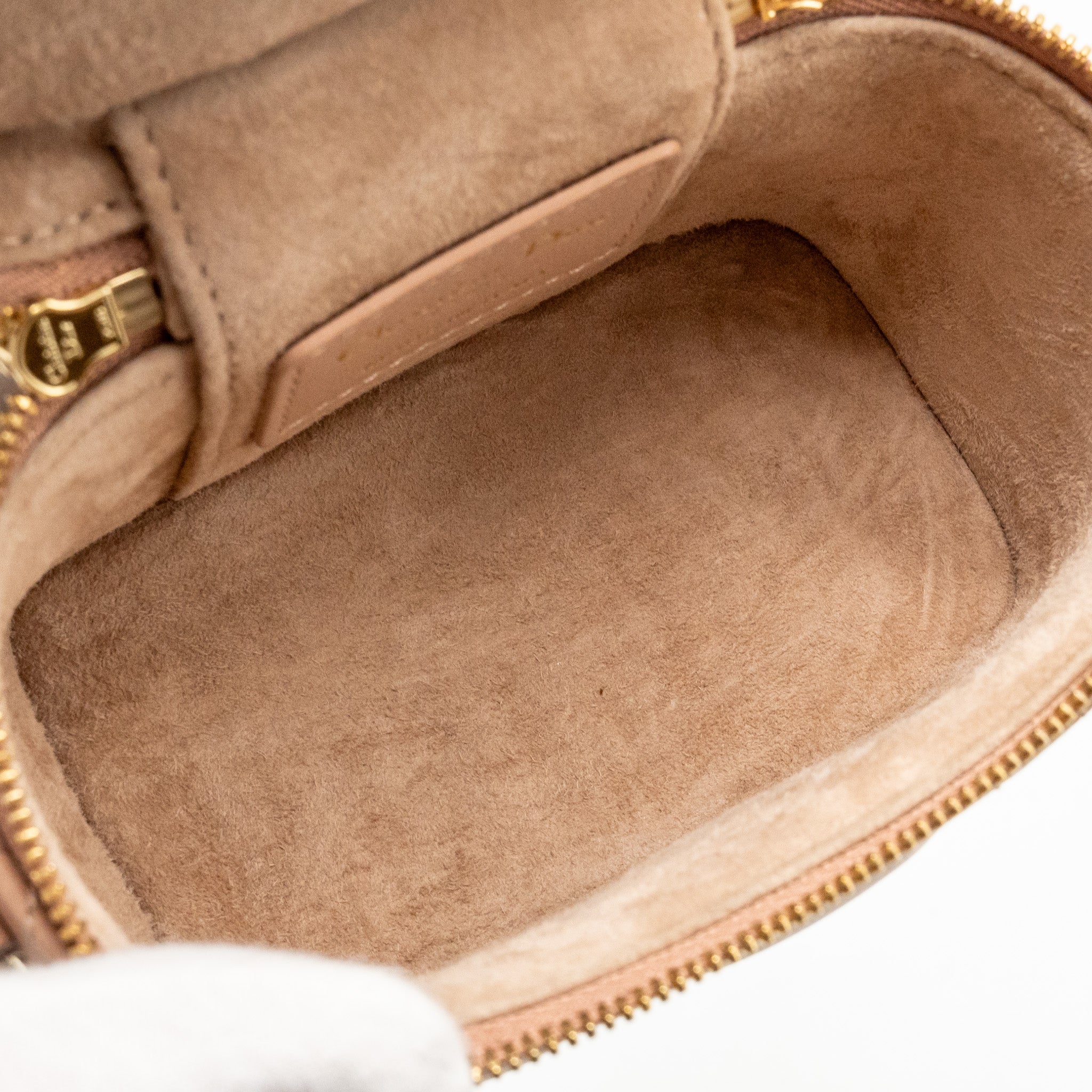 DIOR MICRO LADY DIOR VANITY CASE CANNAGE LAMBSKIN ROSE DES VENTS PINK LGHW