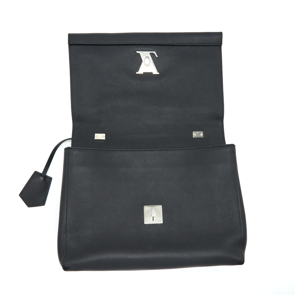LOUIS VUITTON LOCKME BAG BLACK SHW YEAR 2015
