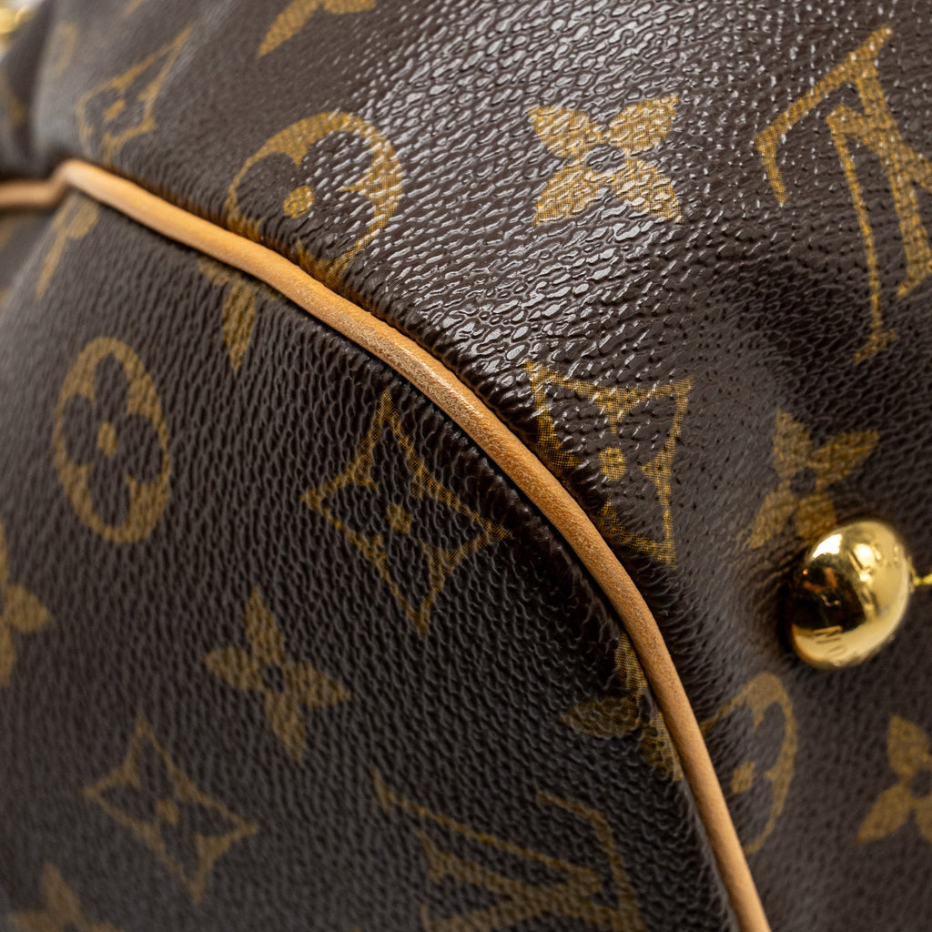 LOUIS VUITTON TIVOLI GM BAG MONOGRAM CANVAS GHW