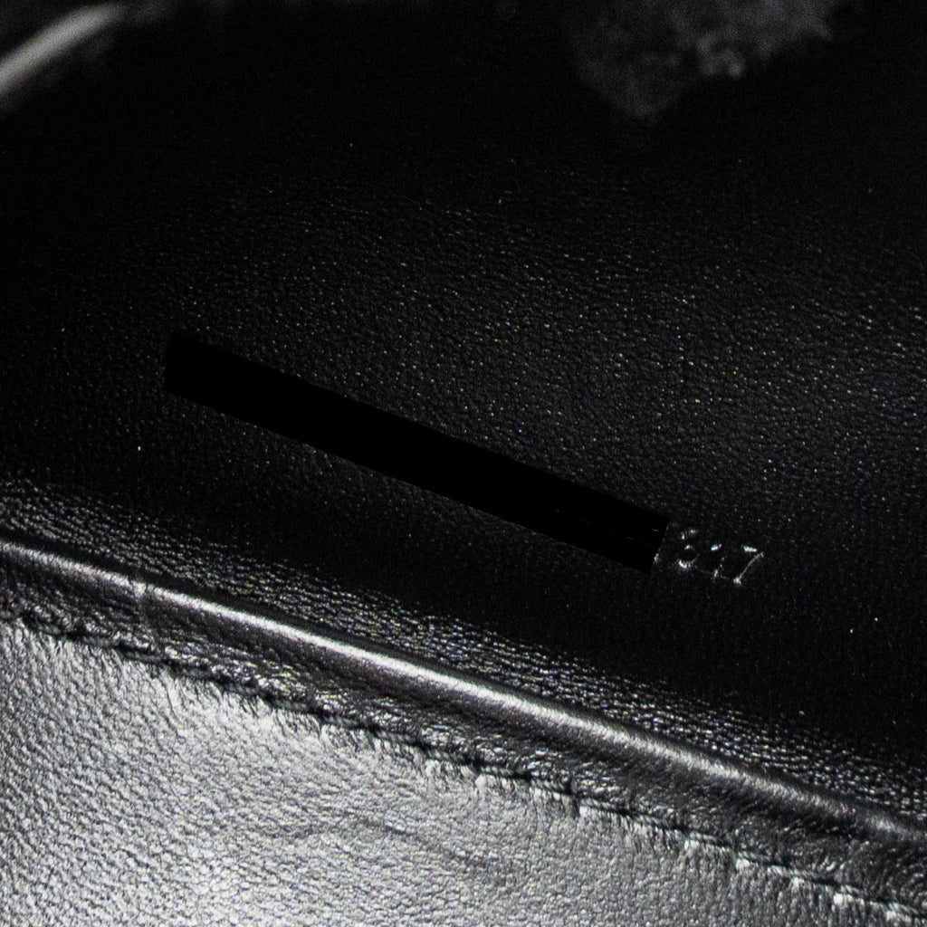 BALENCIAGA HOURGLASS XS CALFSKIN BLACK GHW