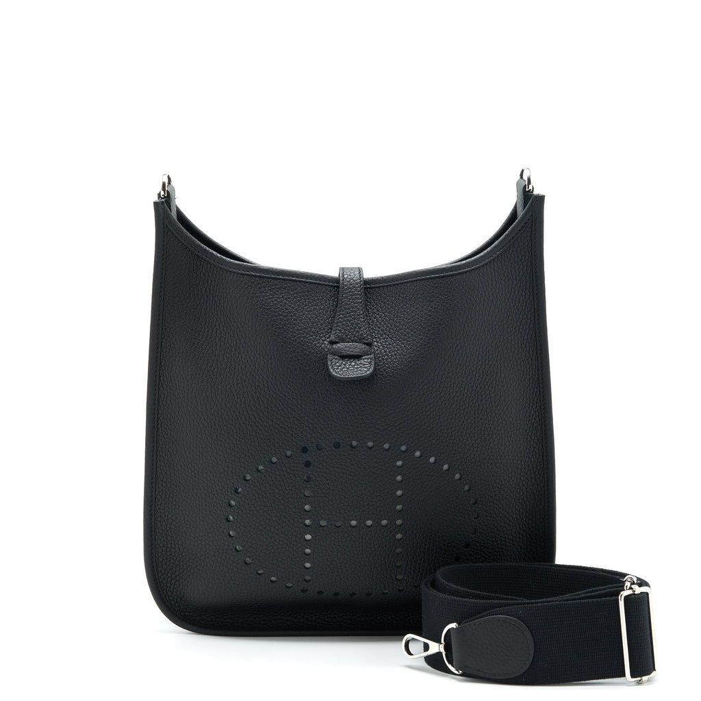 HERMES EVELYNE 29 BAG BLACK SHW